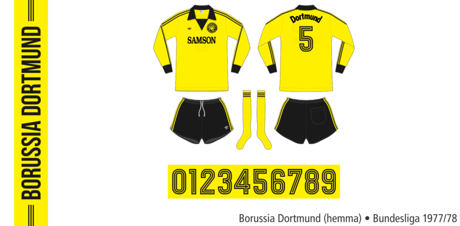Borussia Dortmund 1977/78 (hemma)