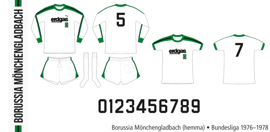 Borussia Mönchengladbach 1976–1978 (hemma)