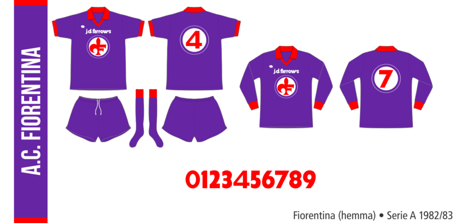 Fiorentina 1982/83 (hemma)