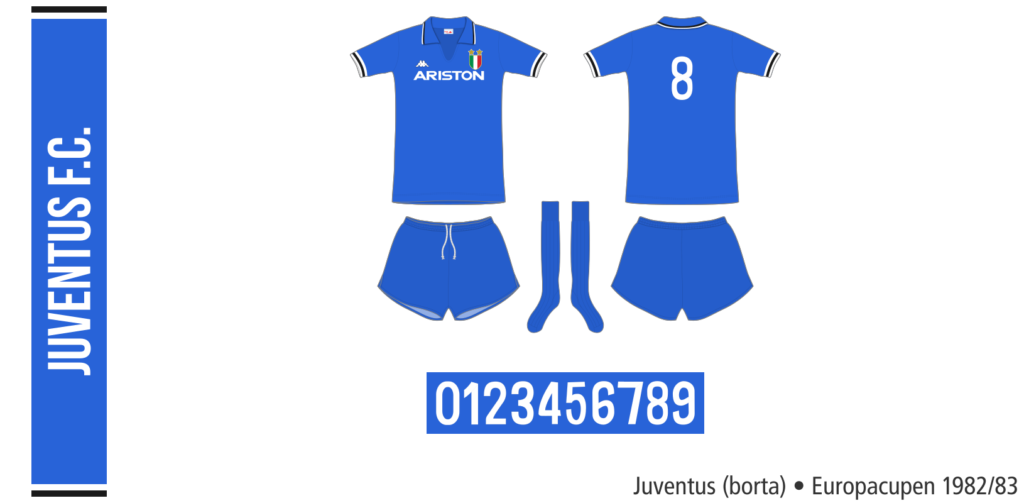 Juventus 1982/83 (borta, Europacupen)
