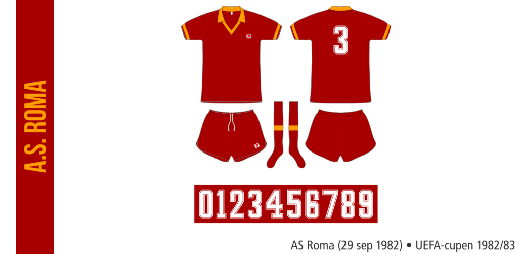 AS Roma 1982/83 (UEFA-cupen 29 september 1982)