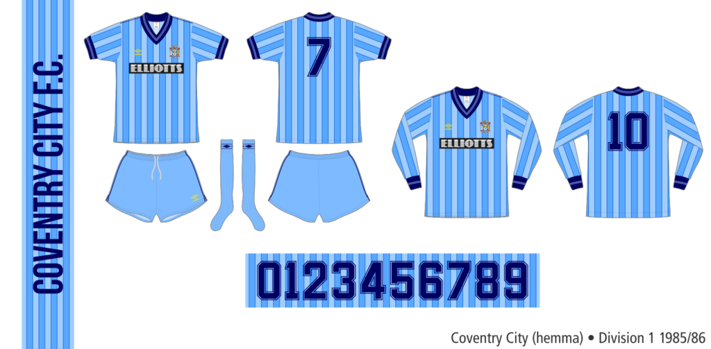Coventry City 1985/86 (hemma)