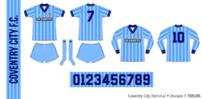 Coventry City 1985/86 (hemma)