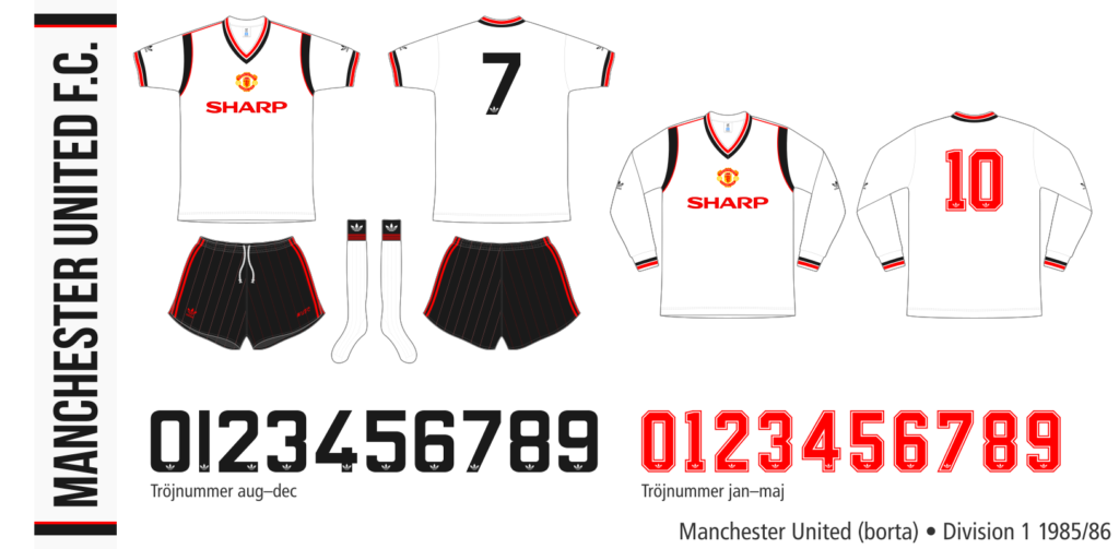 Manchester United 1985/86 (borta)
