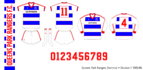 Queens Park Rangers 1985/86 (hemma)