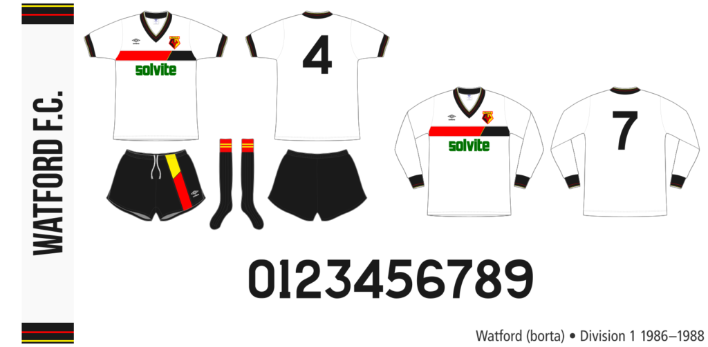 Watford 1986–1988 (borta)