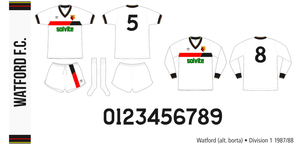 Watford 1987/88 (alternativ borta)