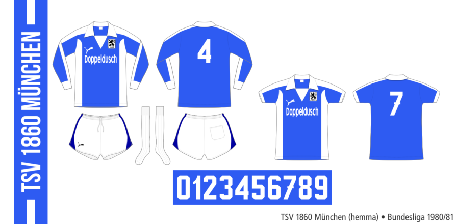 TSV 1860 München 1980/81 (hemma)