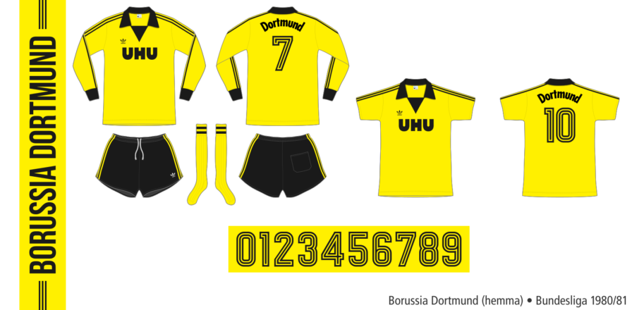 Borussia Dortmund 1980/81 (hemma)