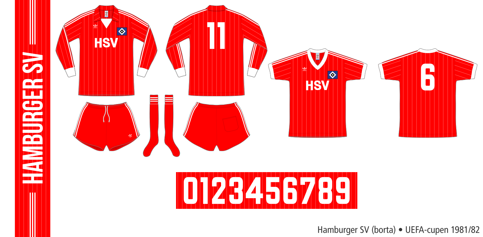 Hamburger SV 1981/82 (UEFA-cupen borta)