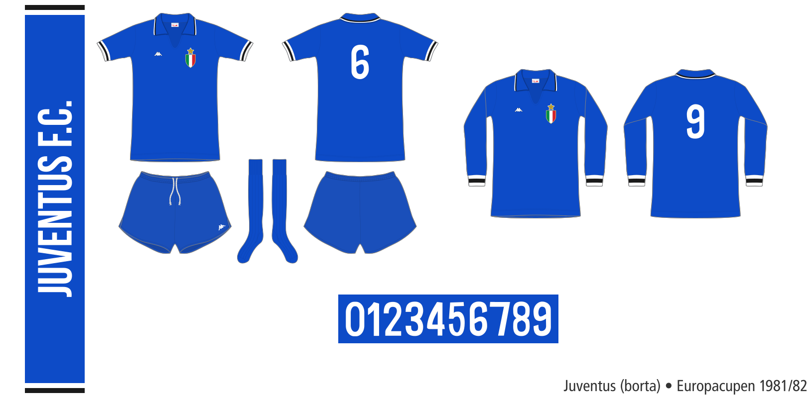 Juventus 1981/82 (borta Europacupen)