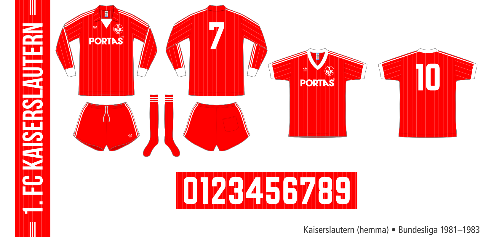 Kaiserslautern 1981–1983 (hemma)