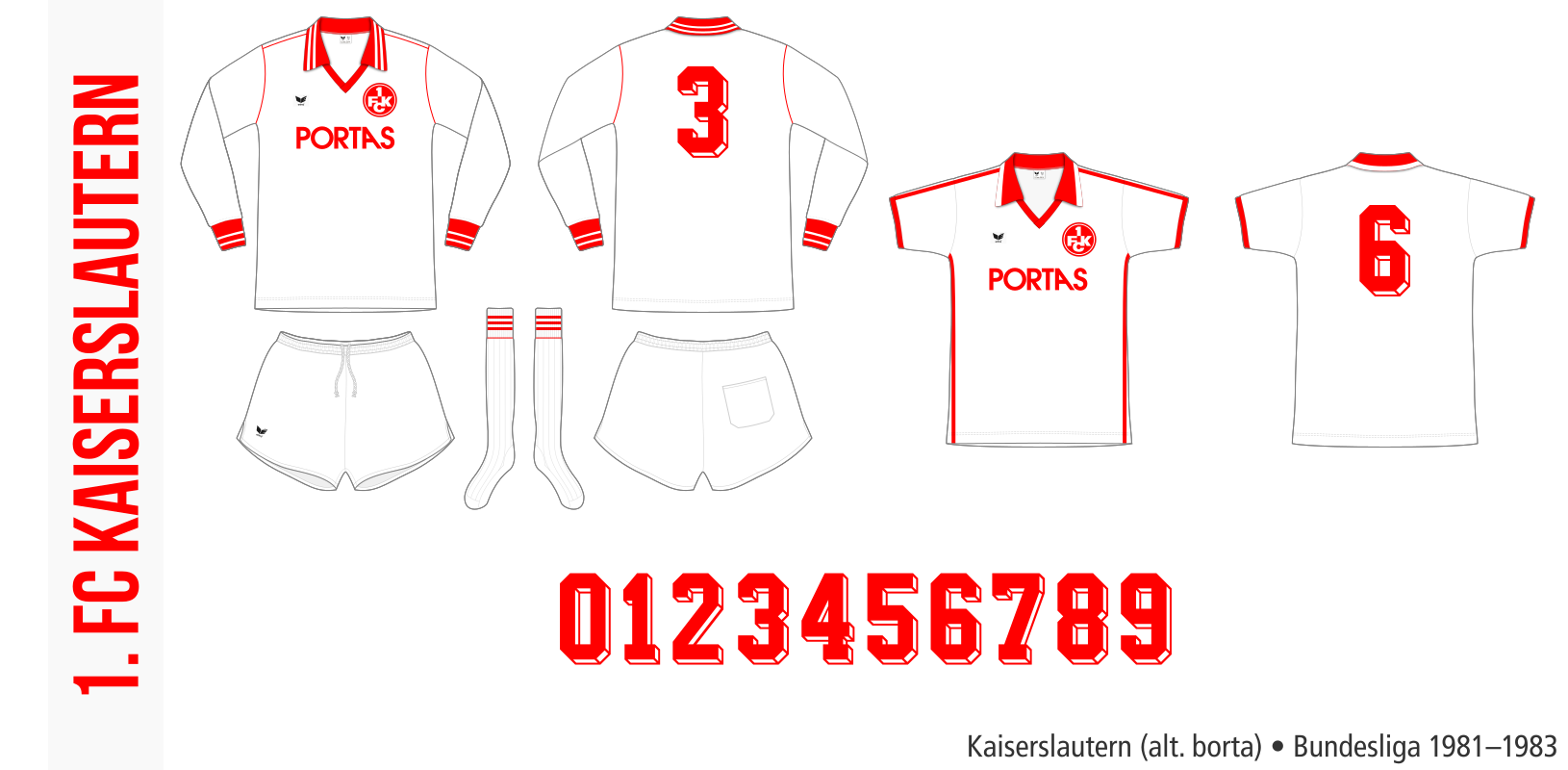 Kaiserslautern 1981–1983 (alternativ borta)