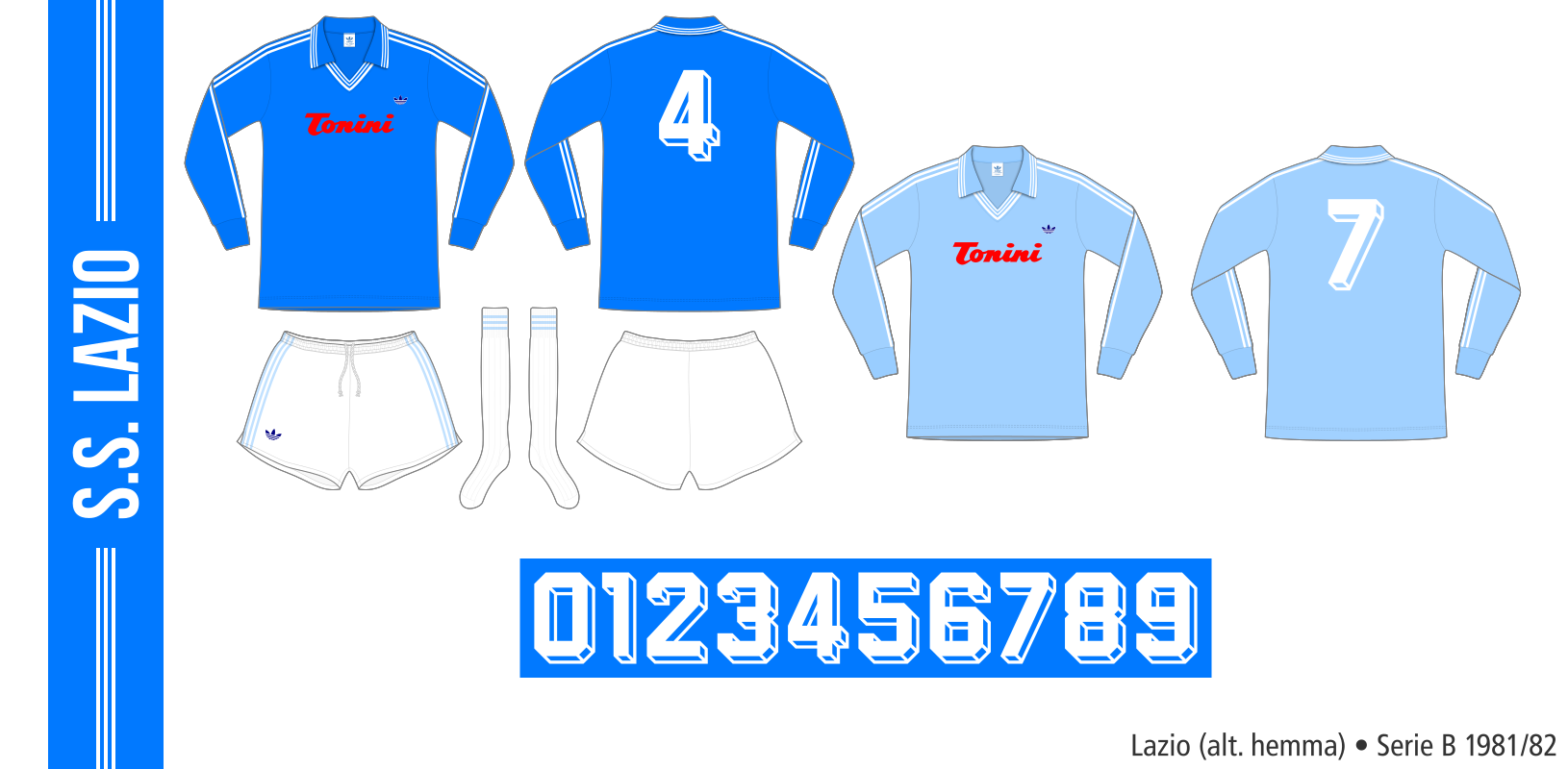 Lazio 1981/82 (alternativ hemma)