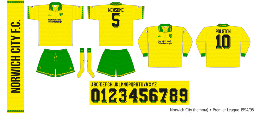 Norwich City 1994/95 (borta)