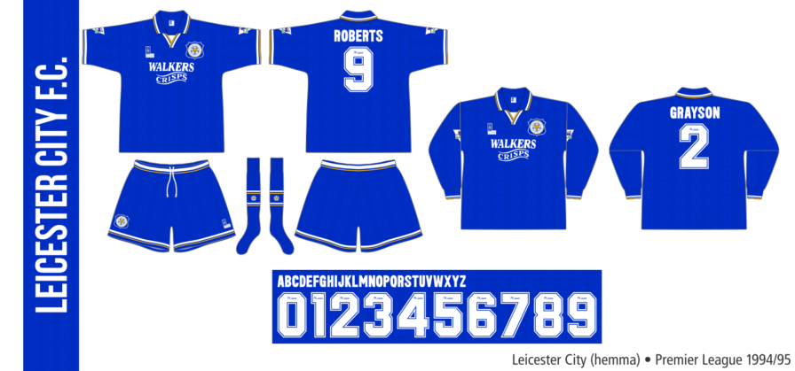 Leicester City 1994/95 (hemma)