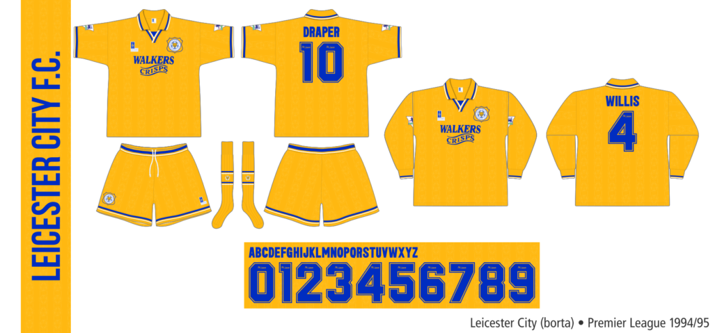 Leicester City 1994/95 (borta)
