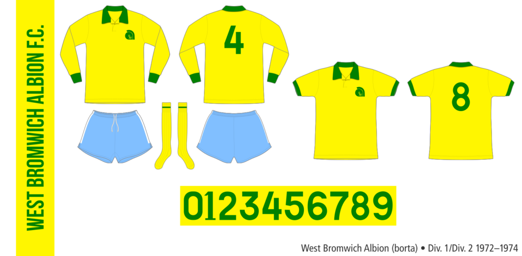 West Bromwich Albion 1972–1974 (borta)