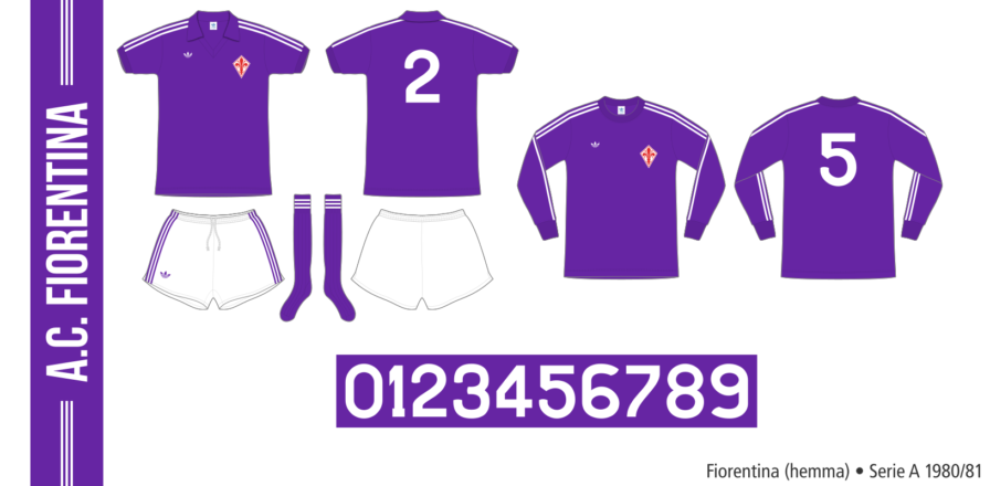 Fiorentina 1980/81 (hemma)