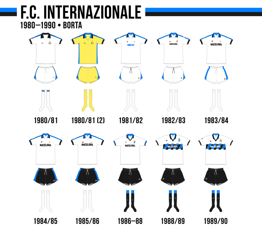 Inter 1980–1990 (bortatröjor)