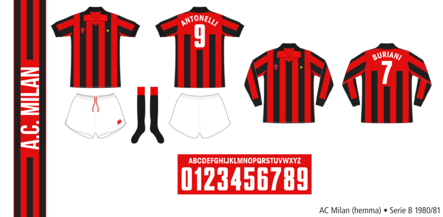 AC Milan 1980/81 (hemma)
