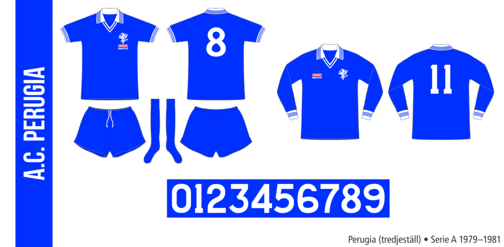Perugia 1979/80, 1980/81 (tredjeställ)