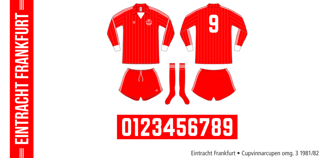 Eintracht Frankfurt 1981/82 (Cupvinnarcupen omgång 3)