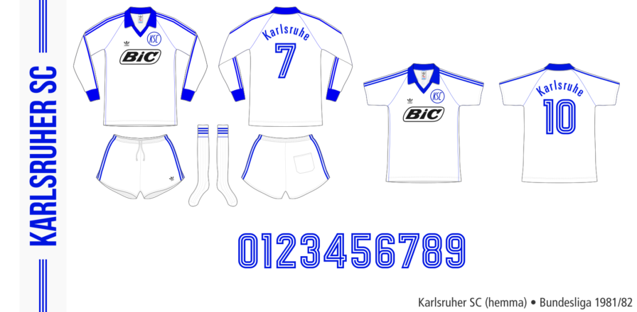Karlsruher SC 1981/82 (hemma)