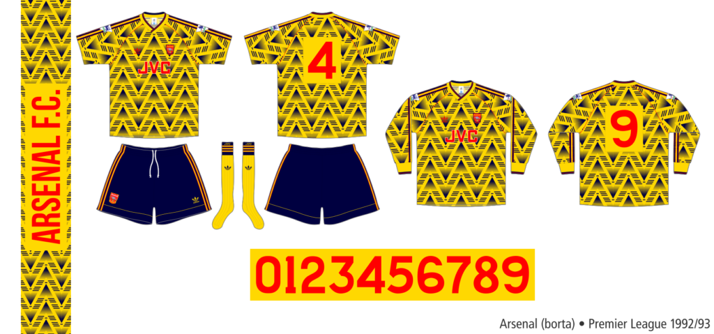 Arsenal 1992/93 (borta)