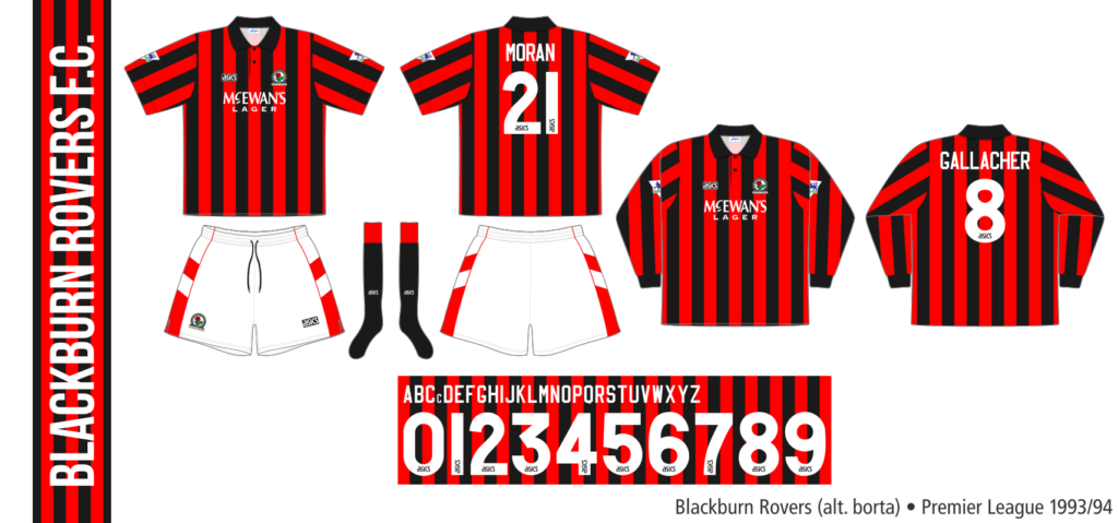 Blackburn Rovers 1993/94 (alternativ borta)