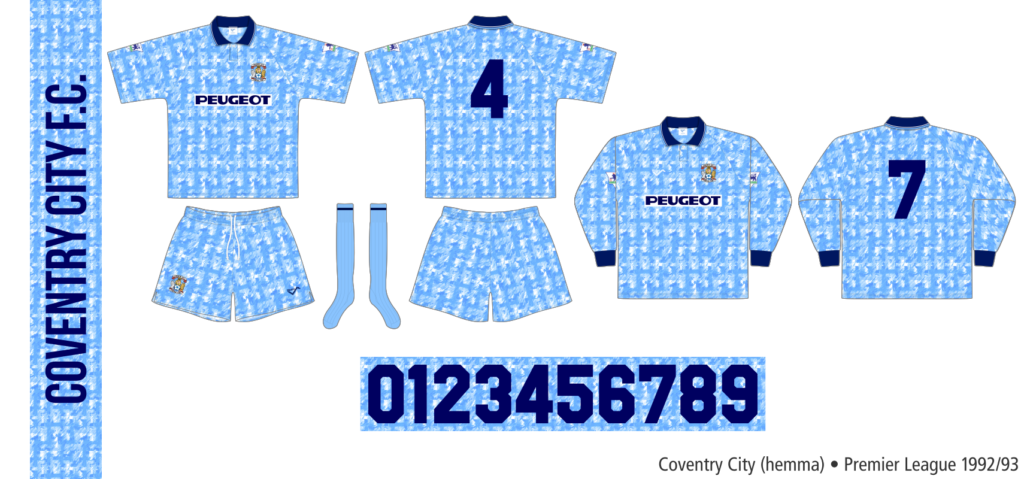 Coventry City 1992/93 (hemma)
