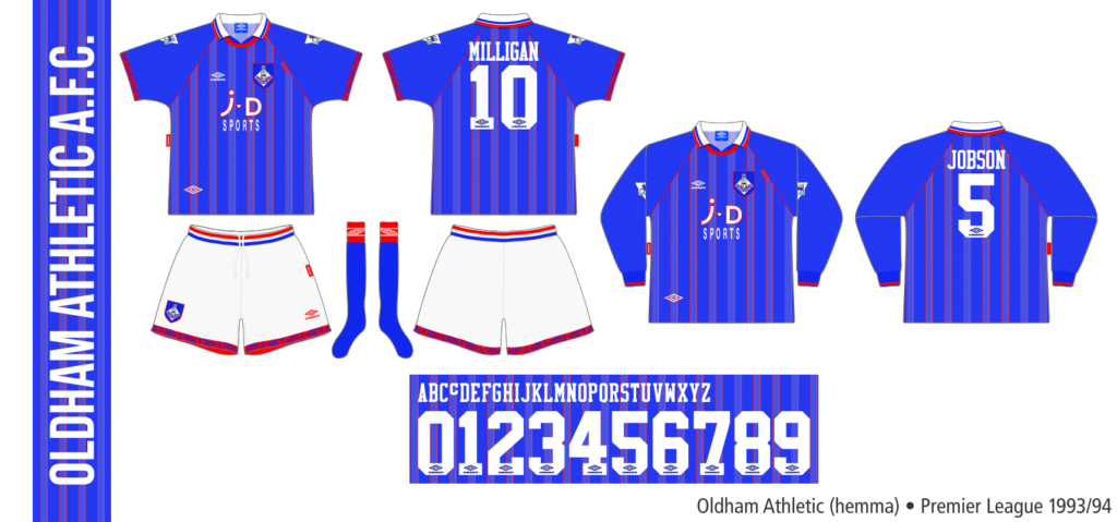 Oldham Athletic 1993/94 (hemma)