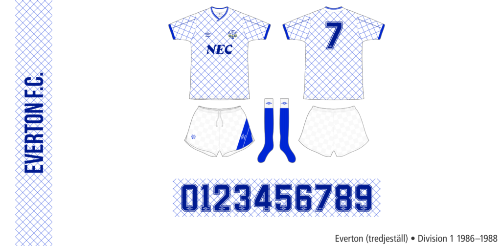 Everton 1986–1988 (tredjeställ)