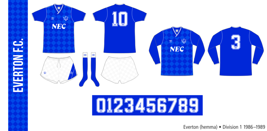 Everton 1986–1989 (hemma)
