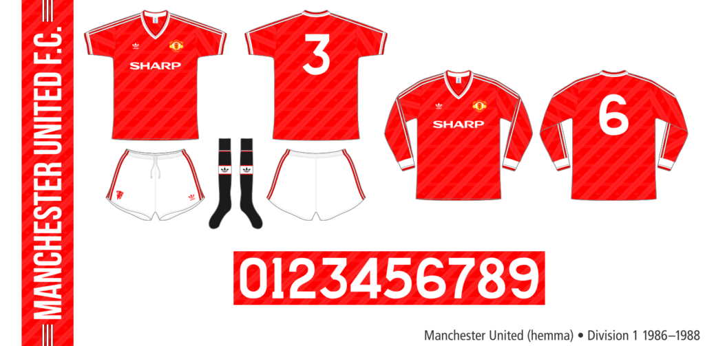Manchester United 1986/87, 1987/88 (hemma)