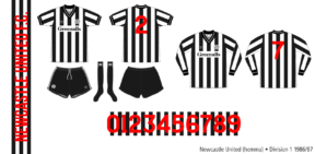 Newcastle United 1986/87 (hemma)