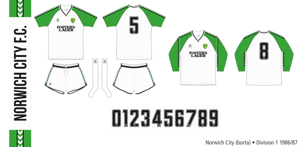 Norwich City 1986/87 (borta)