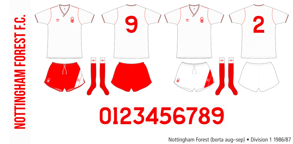 Nottingham Forest 1986/87 (borta augusti–september)