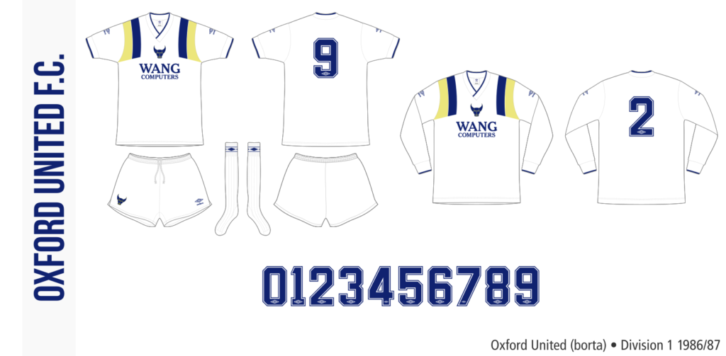 Oxford United 1986/87 (borta)