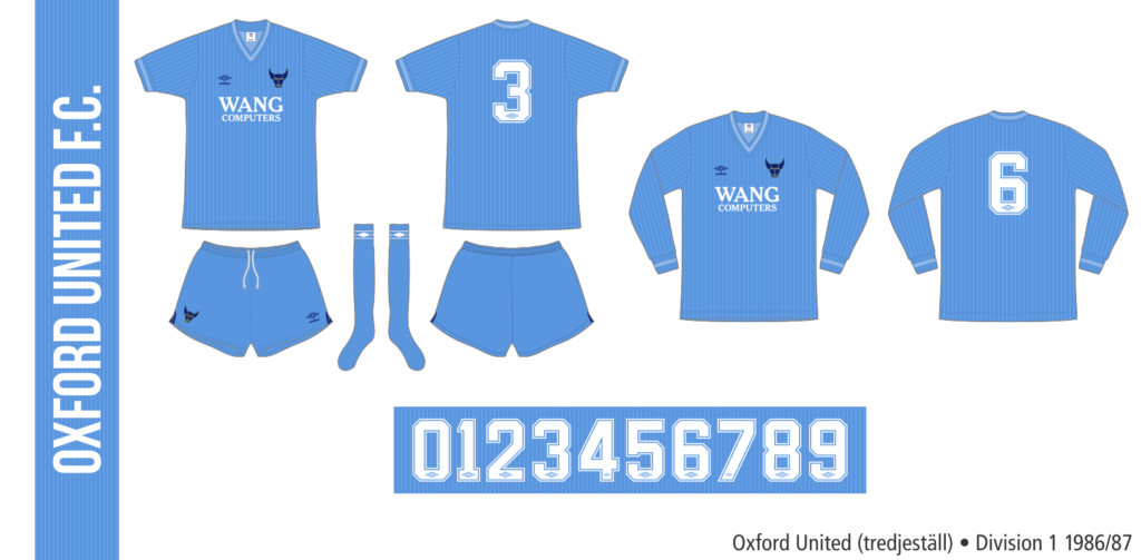Oxford United 1986/87 (tredjeställ)
