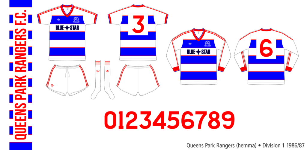 Queens Park Rangers 1986/87 (hemma)