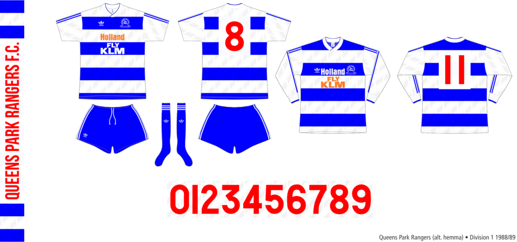 Queens Park Rangers 1988/89 (alternativ hemma)