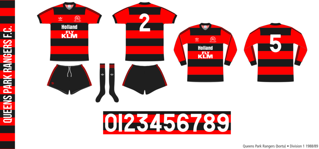 Queens Park Rangers 1988/89 (borta)