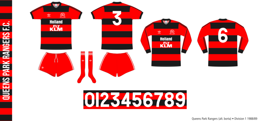 Queens Park Rangers 1988/89 (alternativ borta)