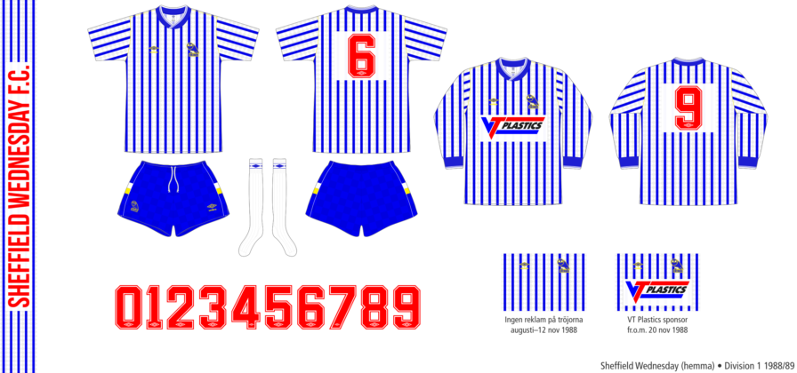 Sheffield Wednesday 1988/89 (hemma)