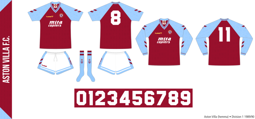 Aston Villa 1989/90 (hemma)