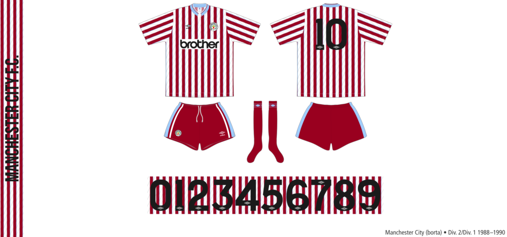 Manchester City 1988–1990 (borta)