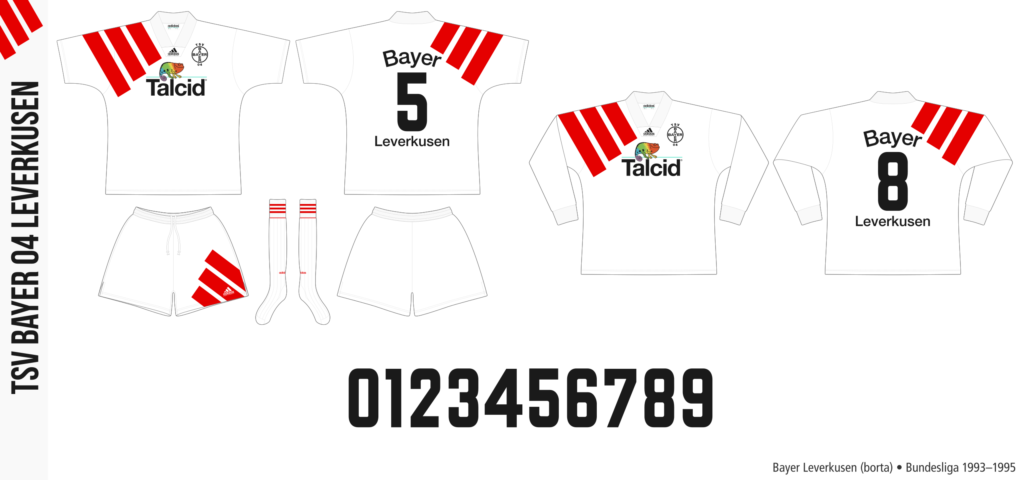 Bayer Leverkusen 1993–1995 (borta)