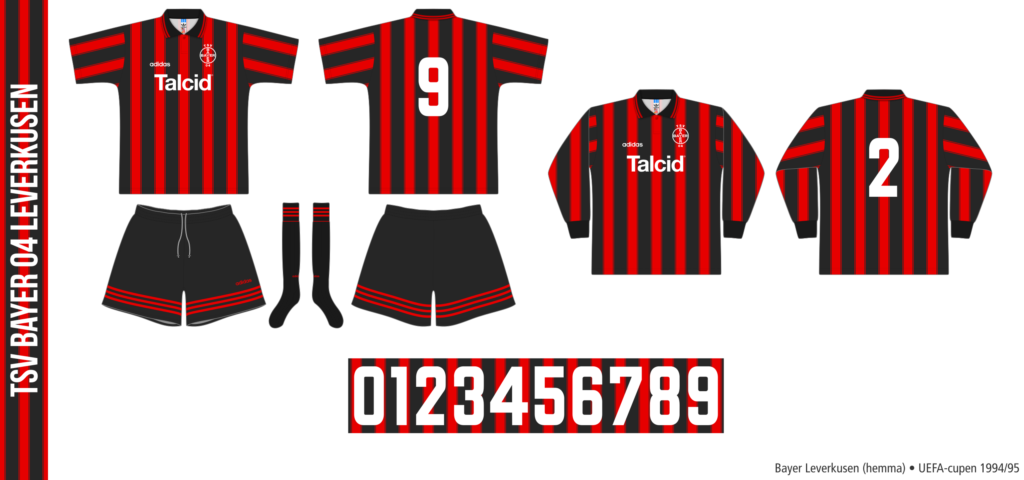 Bayer Leverkusen 1994/95 (hemma, UEFA-cupen)