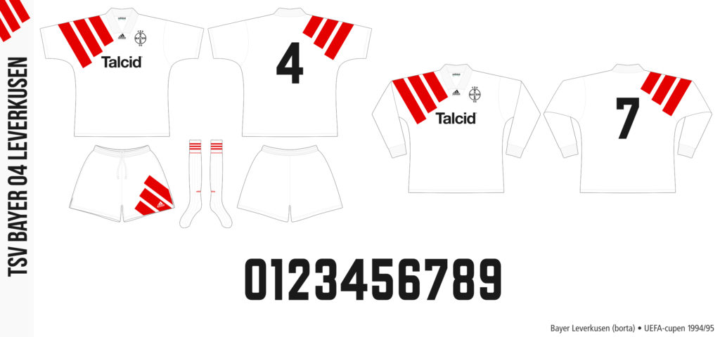 Bayer Leverkusen 1994/95 (borta, UEFA-cupen)